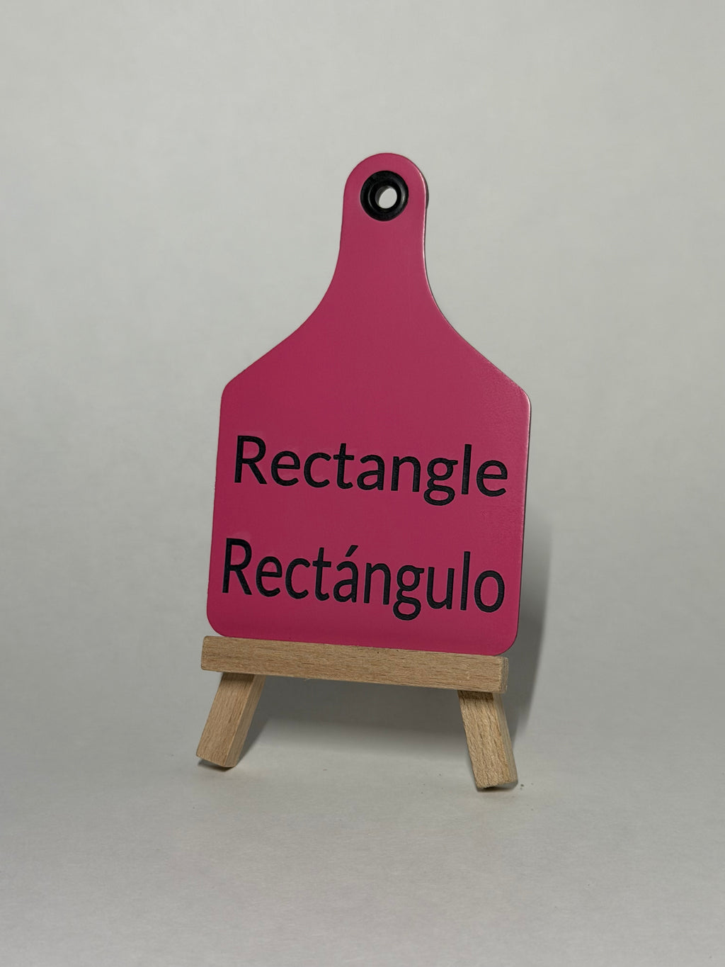 Kids Shape Learning Tag Set